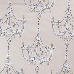 CHANDELIER - Tissu Imprimé décoration/ameublement