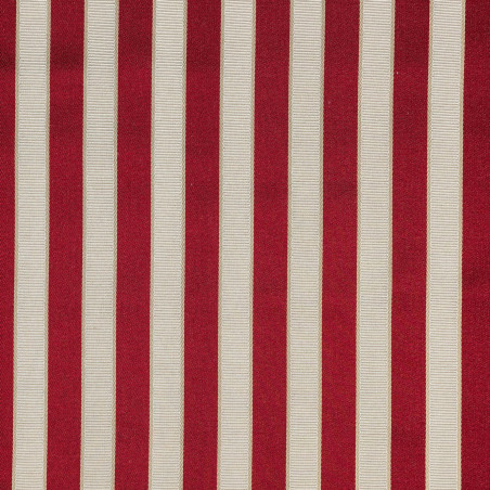 RIGKAR - Tissu Jacquard Rayures soierie