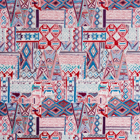 CAUCAZ - Tissu Jacquard plat