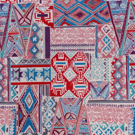 CAUCAZ - Tissu Jacquard plat