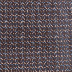 OMEGA Bleu - Tissu Jacquard Chenillé
