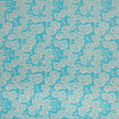 TANNA - Tissu Jacquard plat