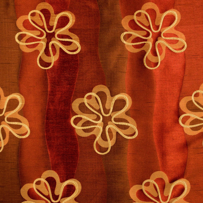BALTIC - Tissu Jacquard Taffetas