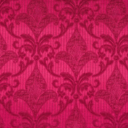 DAMAS MEDIEVAL Magenta - Tissu Jacquard Damassé