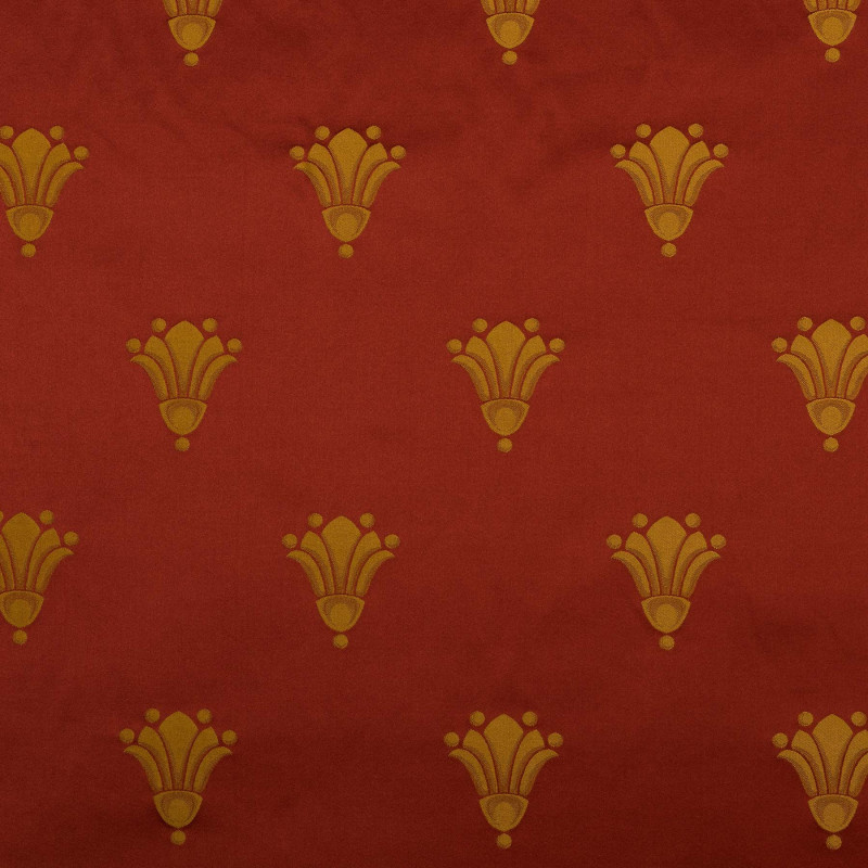 FAUX ROYAL - Tissu Jacquard Damassé