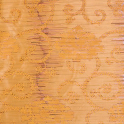 HIGHGATE Mandarine - Tissu Jacquard Taffetas