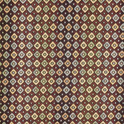 PETIT DAMIER - Tissu Jacquard Carreaux