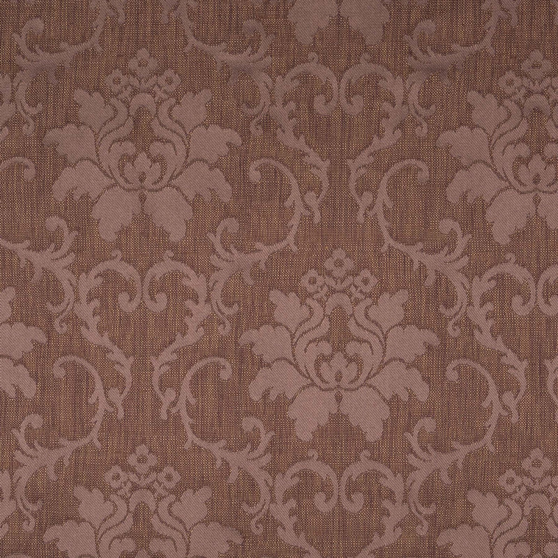 MEDAN Mocha - Tissu Jacquard plat