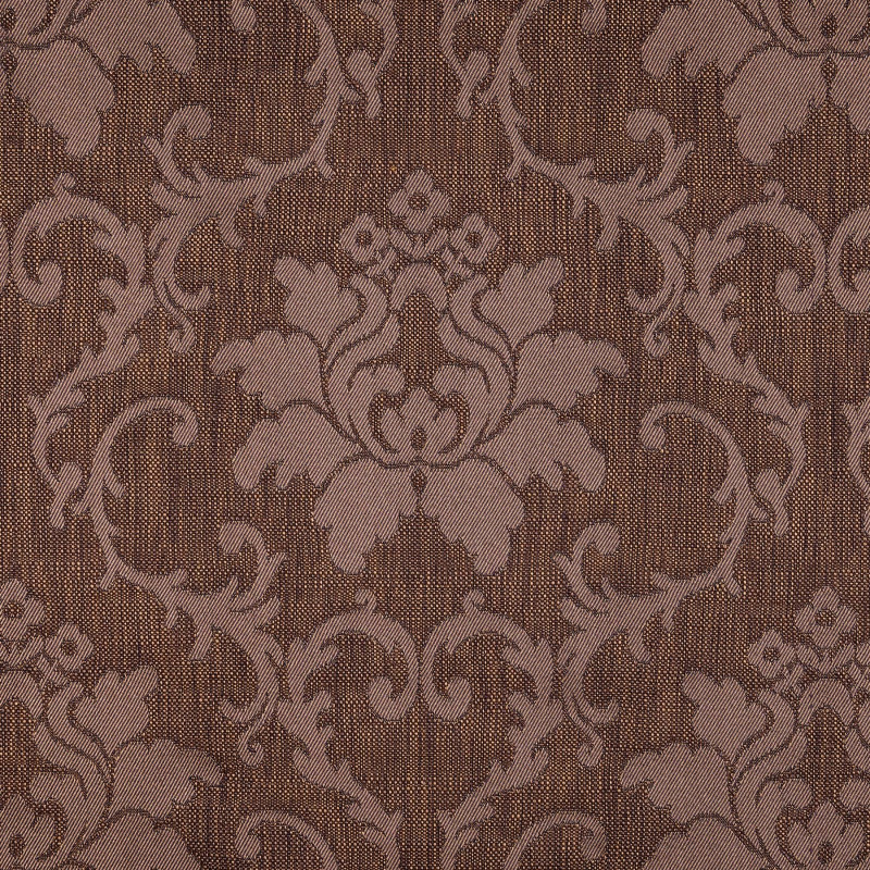 MEDAN Mocha - Tissu Jacquard plat
