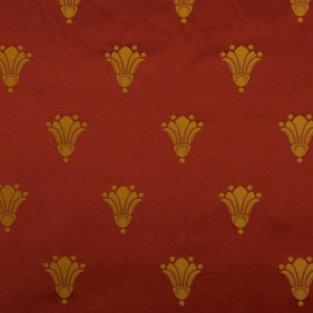 FAUX ROYAL - Tissu Jacquard Damassé