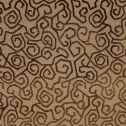 ALTEA Choco - Tissu Jacquard Velours