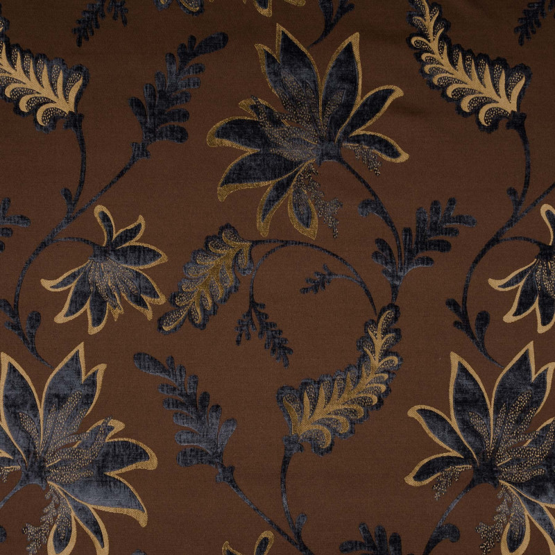 LORENZETTI Slate - Tissu Jacquard Chenillé