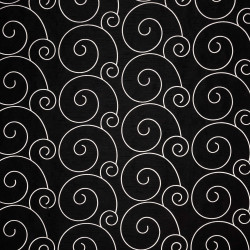 TYPHOON - Tissu Jacquard Taffetas brodé