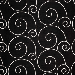 TYPHOON - Tissu Jacquard Taffetas brodé