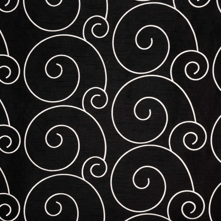 TYPHOON - Tissu Jacquard Taffetas brodé