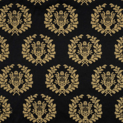 LYRE EMPIRE - Tissu Jacquard Damassé