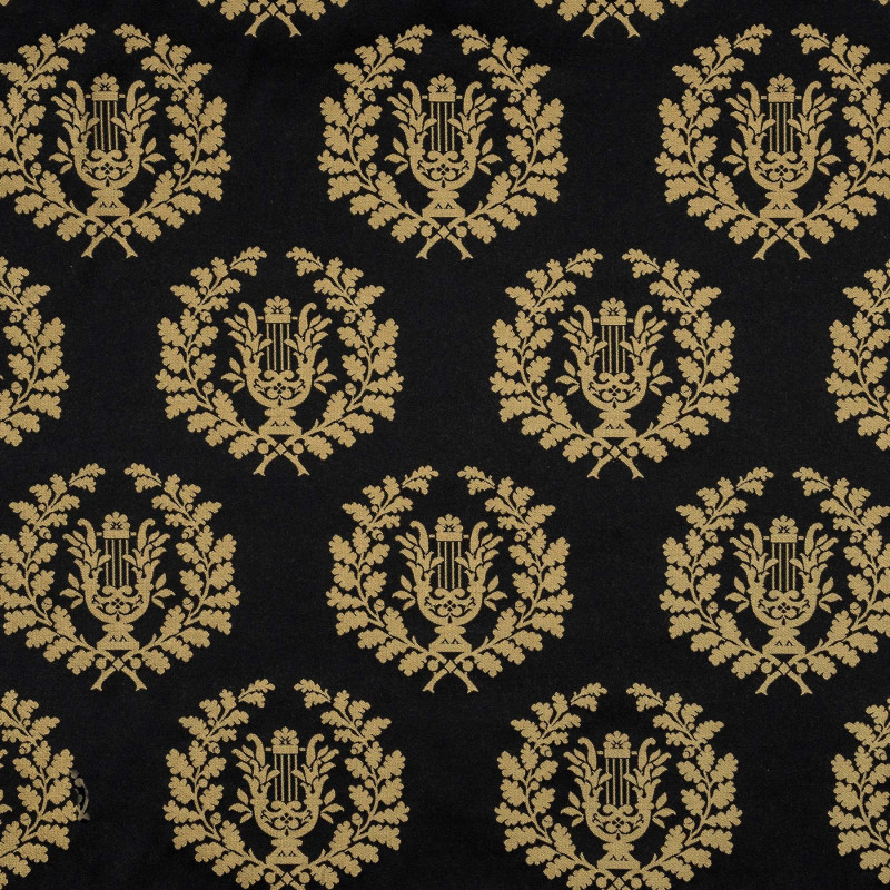 LYRE EMPIRE - Tissu Jacquard Damassé