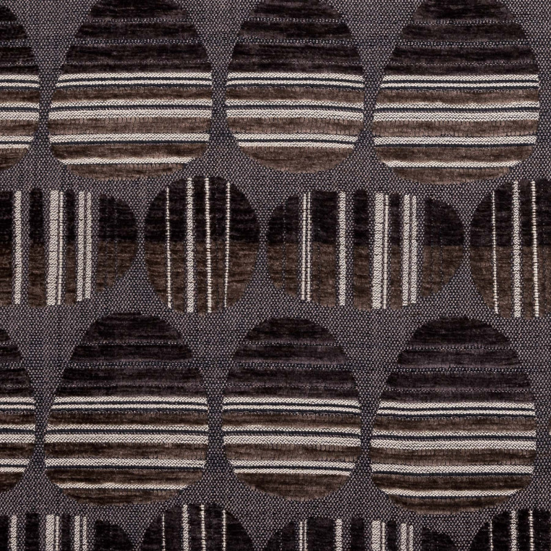 NUALIS Wenge - Tissu Jacquard Chenillé