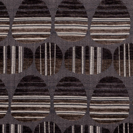 NUALIS Wenge - Tissu Jacquard Chenillé