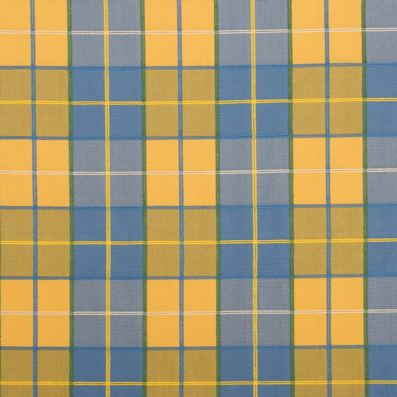 FEROE - Tissu Jacquard plat Carreaux