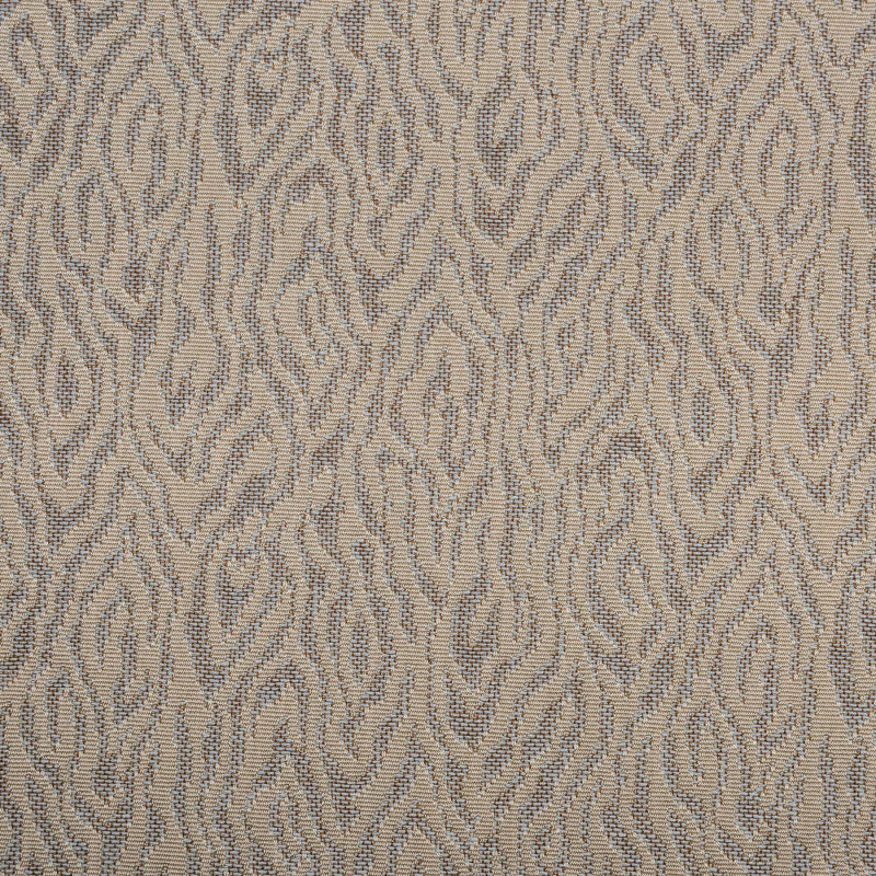 ECORCES Beige - Tissu Jacquard plat faux uni