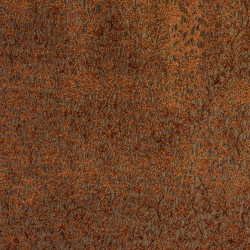 MING Brun Or - Tissu Jacquard Chenillé