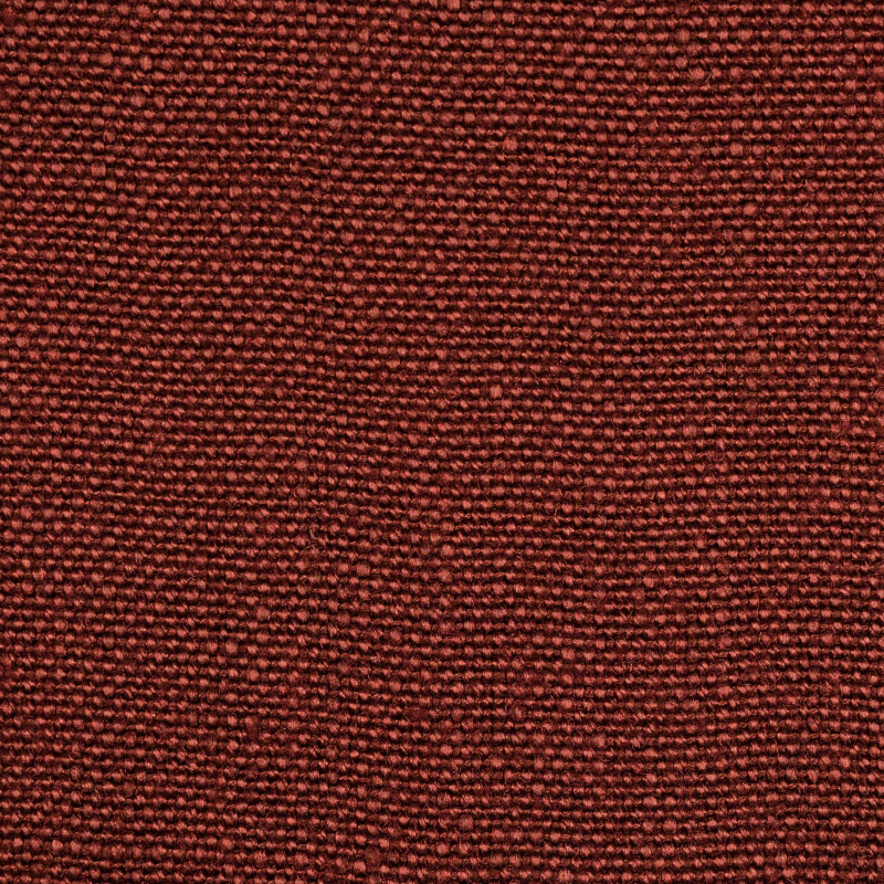 LIN Red Earth - Tissu Lin Uni