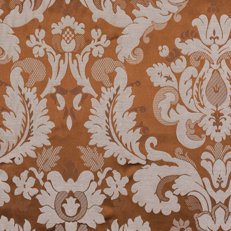 BALLATA CUOIO - Tissu Jacquard Damassé