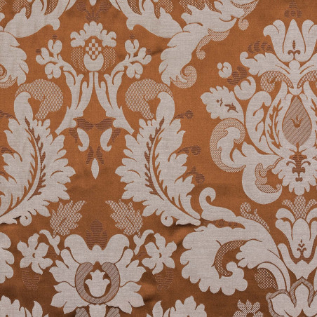 BALLATA CUOIO - Tissu Jacquard Damassé