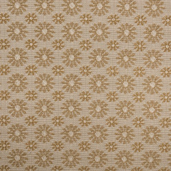 CASTEL Beige - Tissu Jacquard plat faux uni