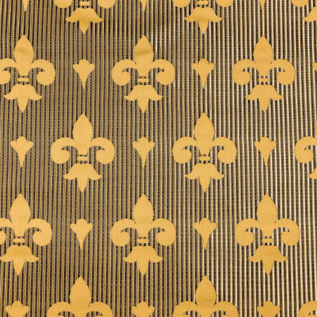 ARCOLE - Tissu Jacquard plat soierie