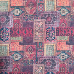 ORIENT EXPRESS - Tissu imprimé popeline muti-usages