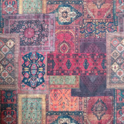 ORIENT EXPRESS - Tissu imprimé popeline muti-usages