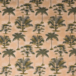 PALMIERS - Tissu Jacquard Tapisserie