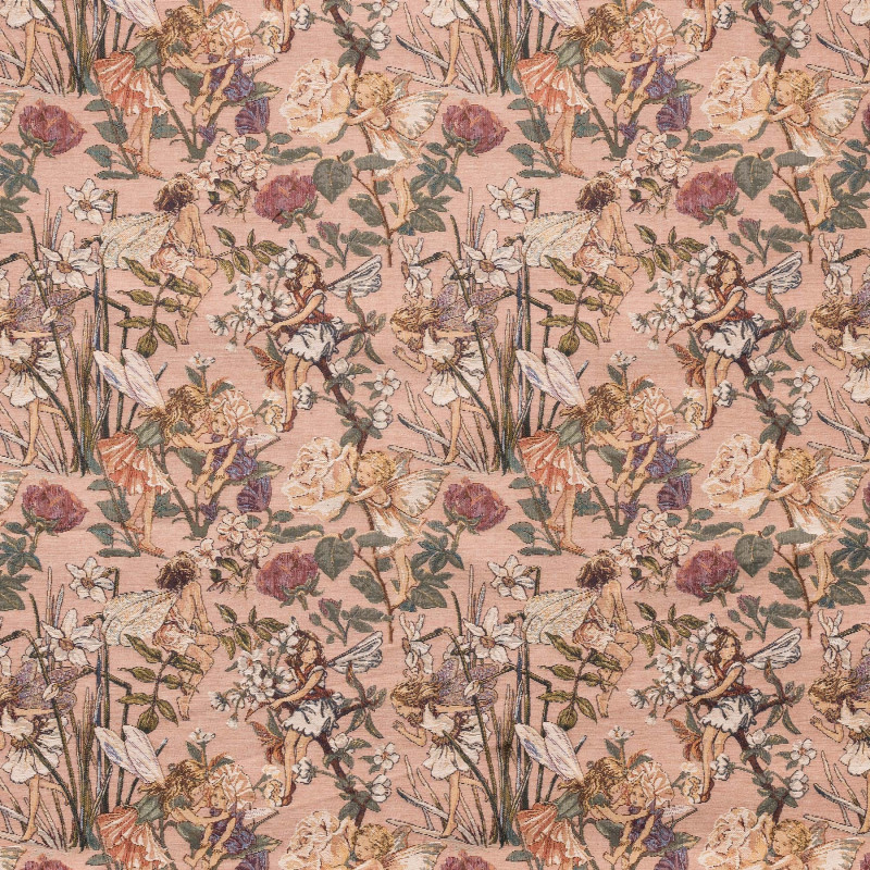 FAIRIES - Tissu Jacquard Tapisserie