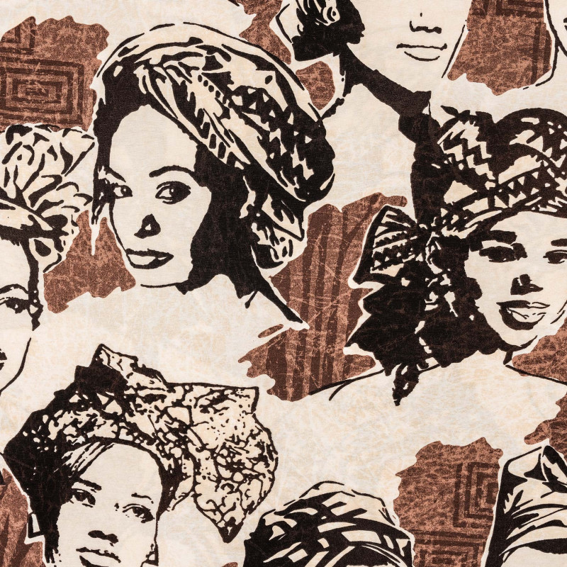 ABIDJAN - Tissu Imprimé décoration/ameublement