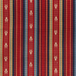 MERIDIEN - Tissu Jacquard Tapisserie Rayures