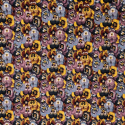PENSEES - Tissu Jacquard Tapisserie