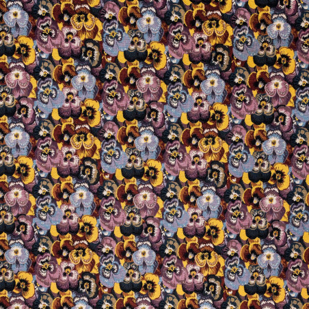 PENSEES - Tissu Jacquard Tapisserie