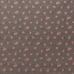 LES ROSES - Tissu Jacquard Tapisserie