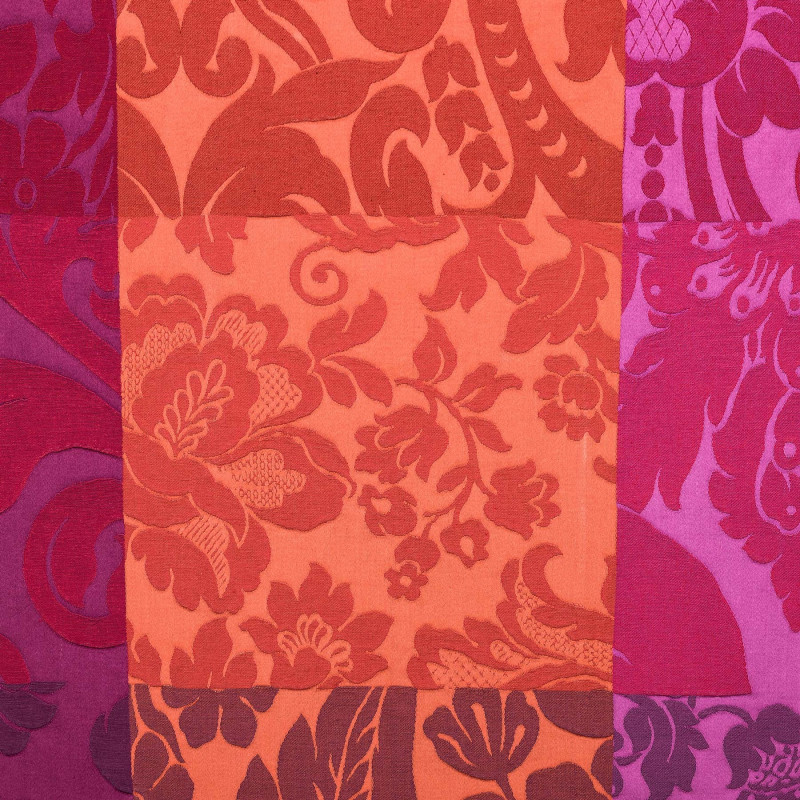 PATCHWORK - Tissu Jacquard Carreaux