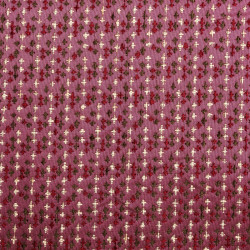 OMEGA Rose - Tissu Jacquard Chenillé