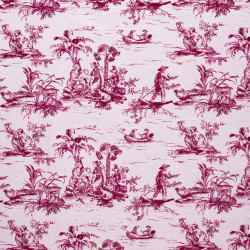 PAUL & VIRGINIE - Tissu Jacquard plat