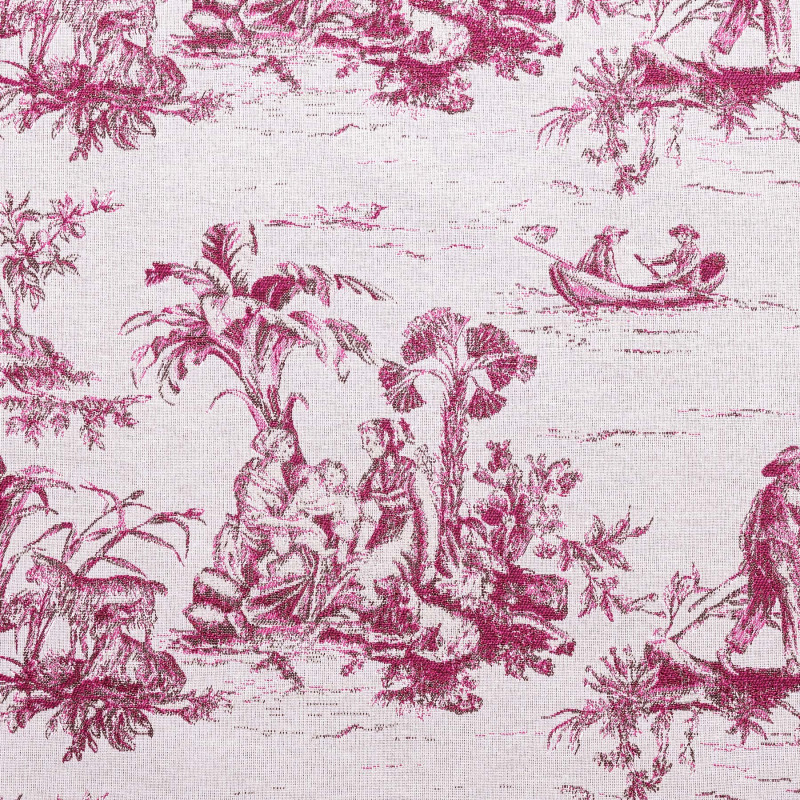 PAUL & VIRGINIE - Tissu Jacquard plat
