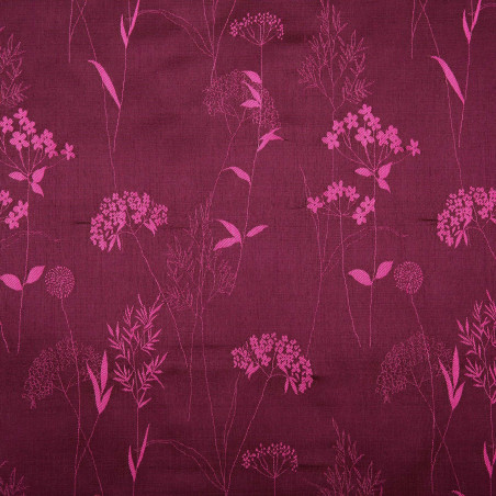 LIRICA Rose - Tissu Jacquard Taffetas