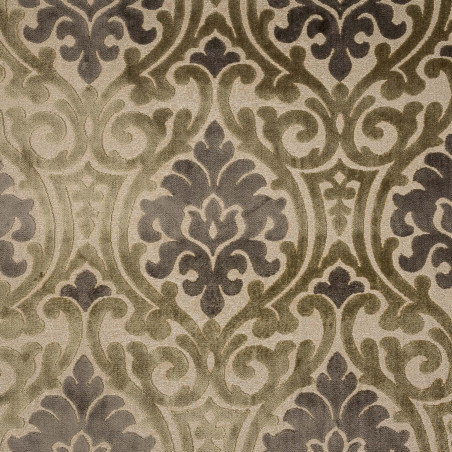 BALMORAL - Tissu Jacquard Velours