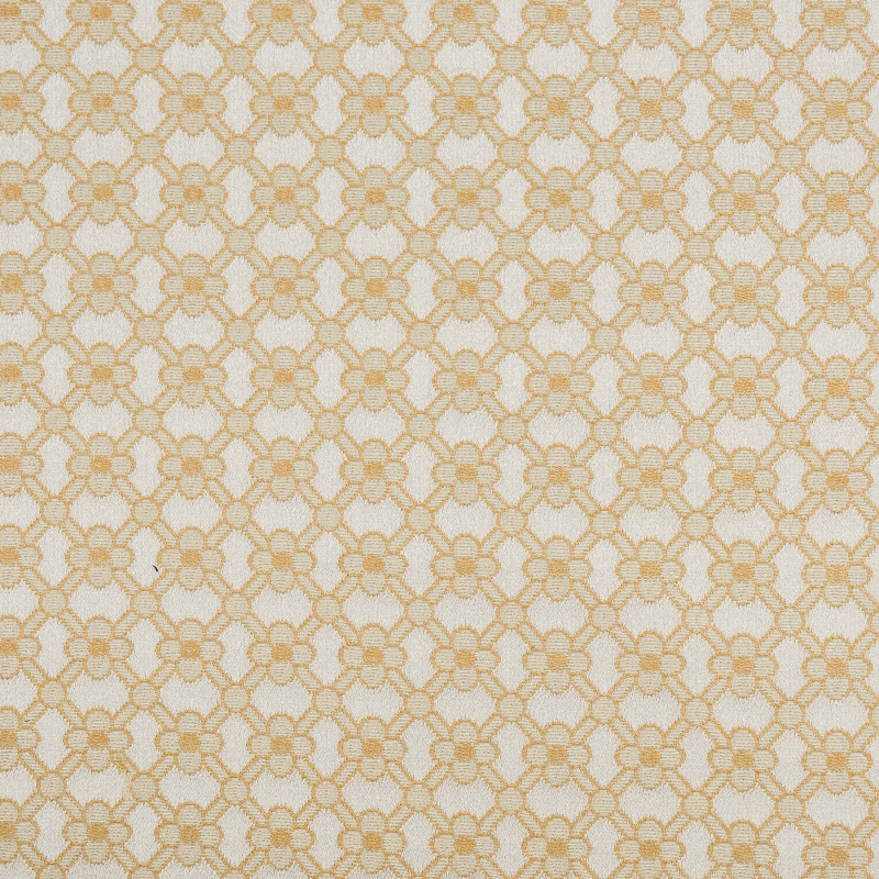 GIUSTI DEBORA Croisillons Ivoire - Tissu Jacquard soierie