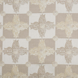 DAMIER ARLEQUIN - Tissu Jacquard plat