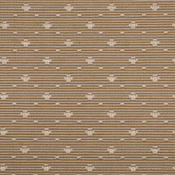 CROISILLON Beige - Tissu Jacquard plat