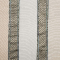 BELAGIO Naturel - Tissu Jacquard Taffetas moiré